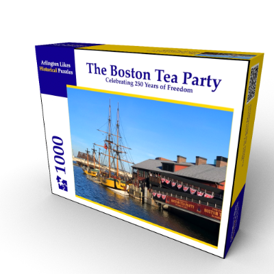 The Boston Tea Party 1000-piece puzzle box