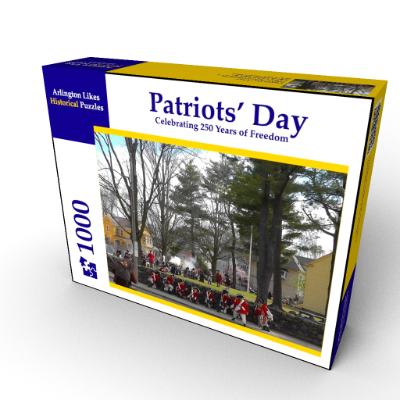 Patriots’ Day 1000-piece puzzle box