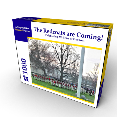 The Redcoats Are Coming 1000-piece puzzle box